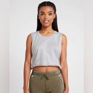 Free People Intimately Cropped Crew Sleeveless Tee M/L